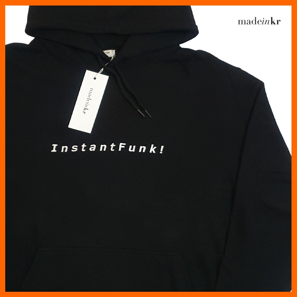 Instantfunk Instant Love Embroidered Logo Hoodie