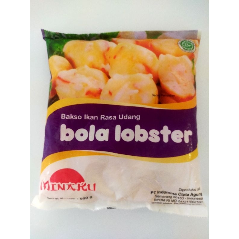 

Minaku bola lobster 500gr