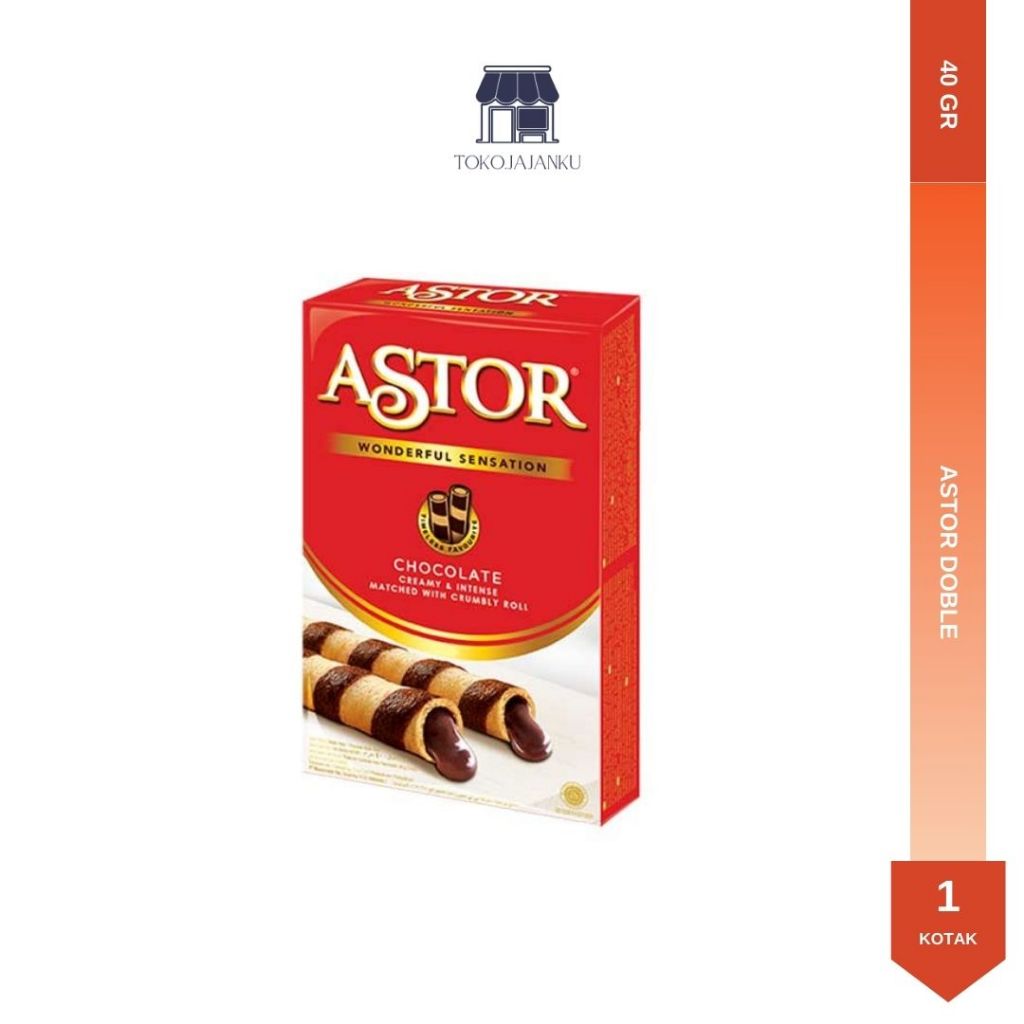 

ASTOR DOUBLE KEMASAN 40GR