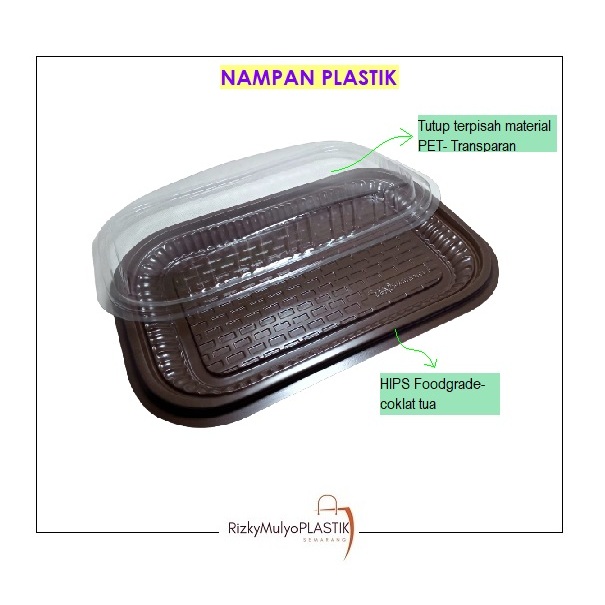Mika Nampan Besar / Tray Nampan Besar / Nampan Snack Plastik / Nampan Serbaguna