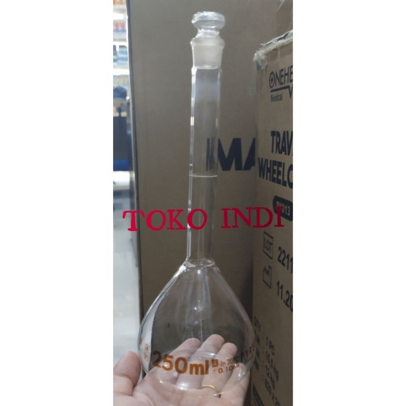Labu Ukur 250 ml Pyrex / Labu Ukur Pyrex