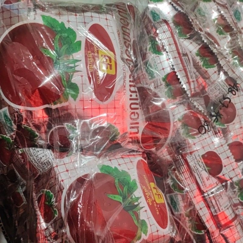 

SNACK JISO 1 PACK/CHIKI TOMAT THAILAND VIRAL 12PCS