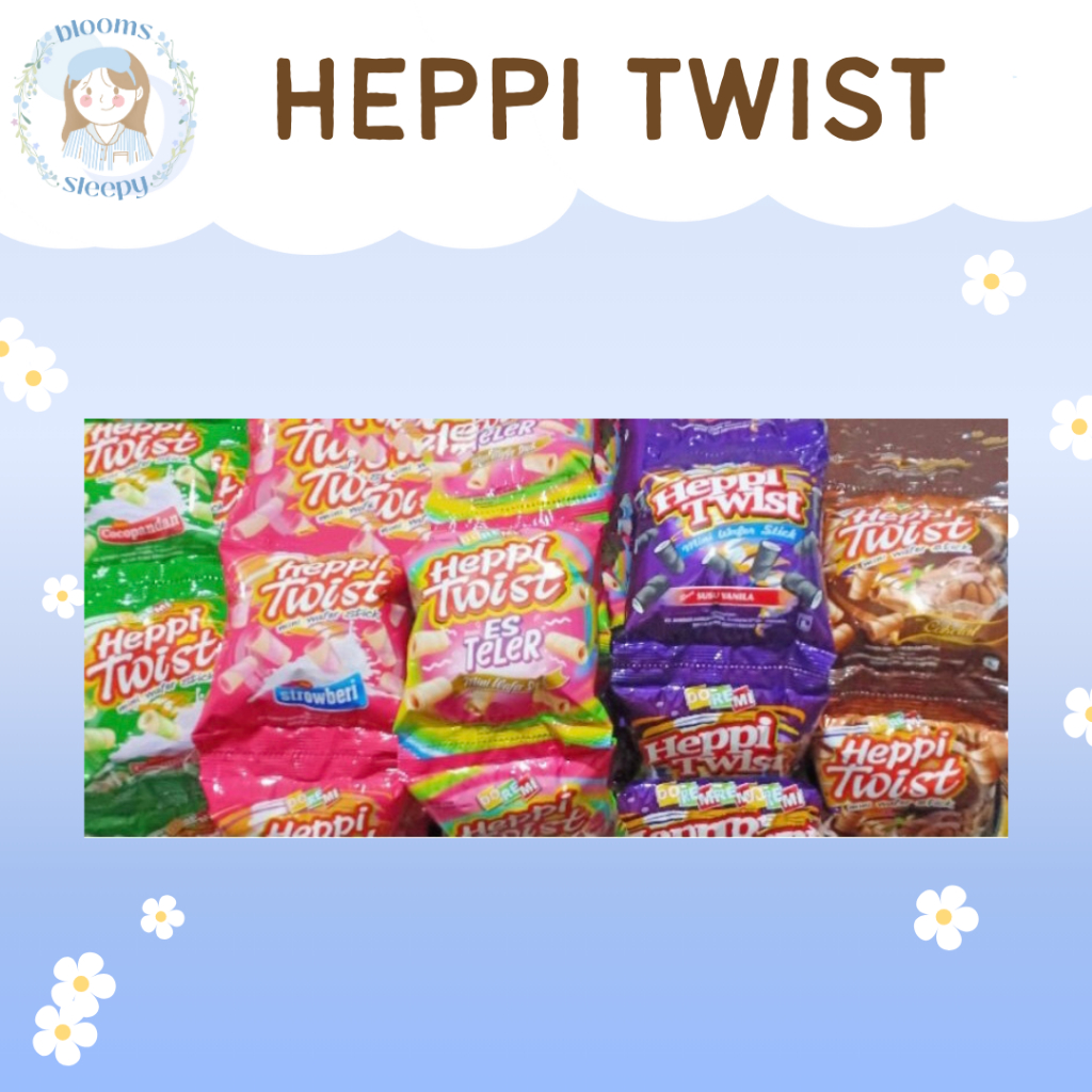 

HEPPI TWIST MINI WAFER STICK 10 X 8 GR