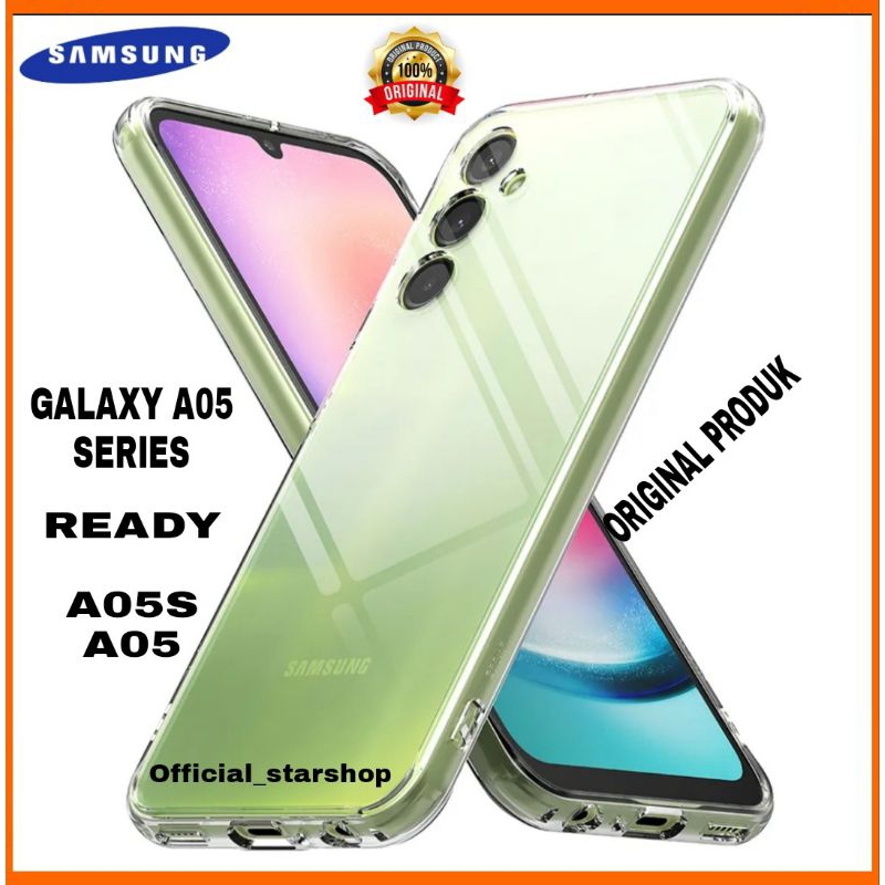 Luxury Clear Case Samsung A07 A06 A05 A05s Sofcase Casing Samsung A05 A06 A07 Series - Case Samsung 