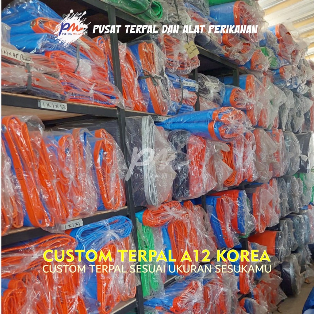 Custom Terpal Lembaran A12 Korea / Terpal Custom A12 Korea Merk Shangdan