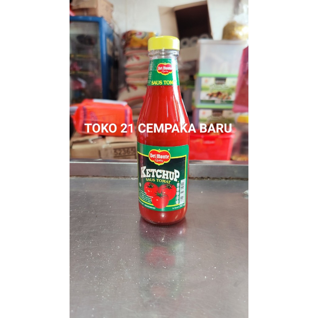 

Delmonte Saus TOMAT Botol Beling 330 ml | Saos Delmonte 330ml Murah Promo