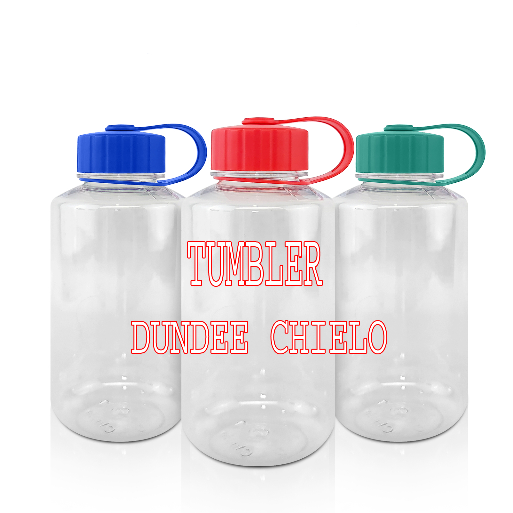Tumbler Botol Minum Plastik 1000ML Dundee Chielo Water Bottle BPA Free