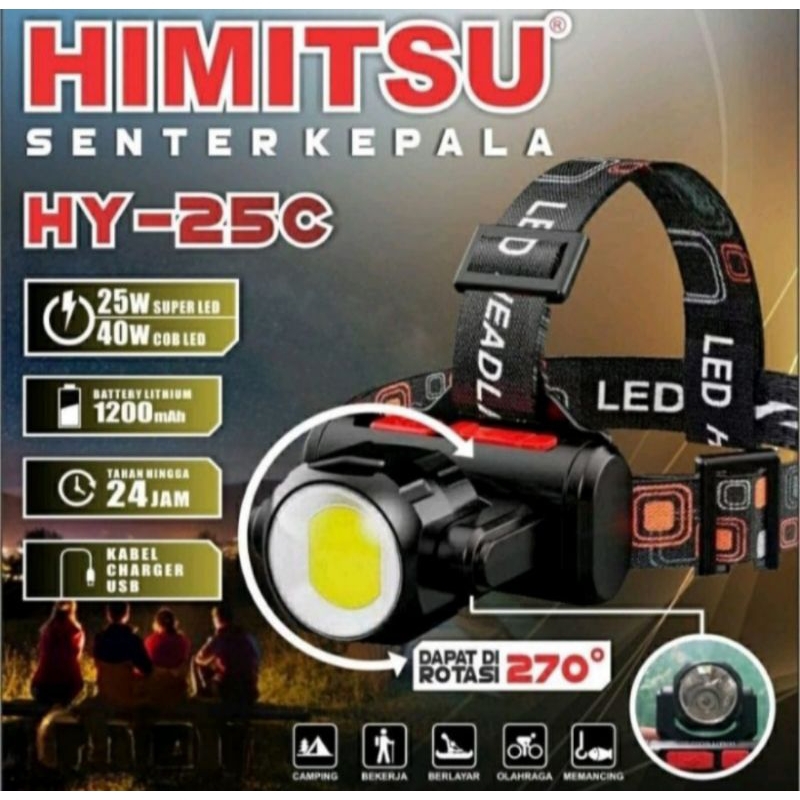 Senter Kepala Himitsu HY 25C