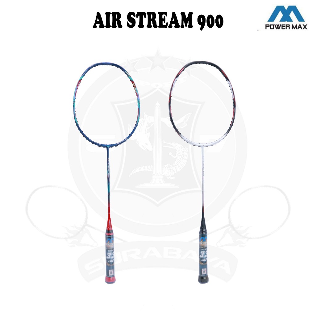 Raket Badminton POWERMAX AIR STREAM 900 Bonus Senar