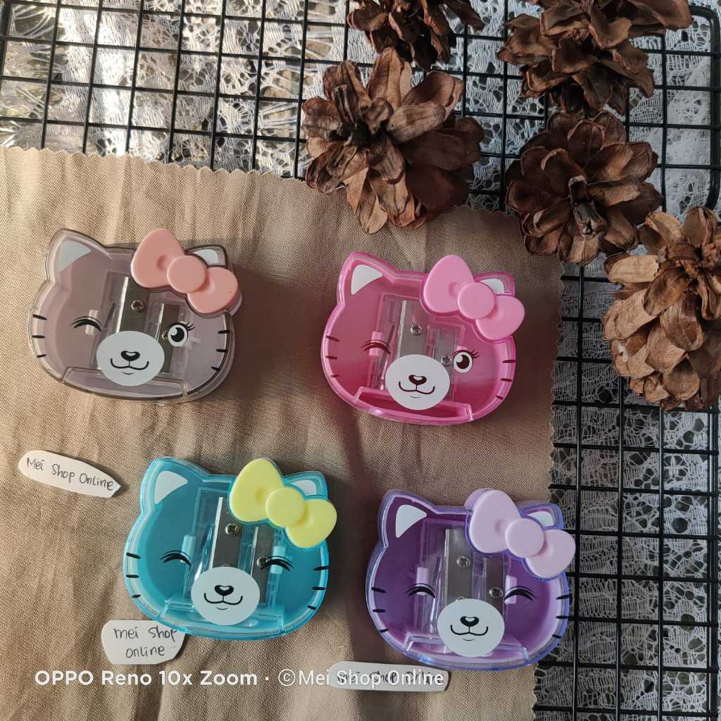 

Serutan / Rautan Kucing Lucu 2 Lubang