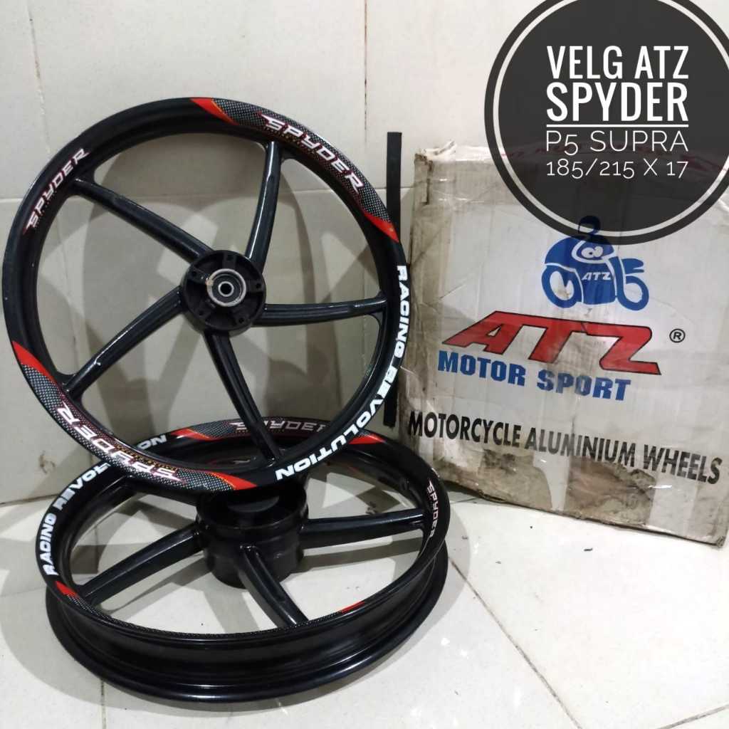 Velg bintang ATZ p5 Spyder SupraX110 /Kharisma Supra 125 lama