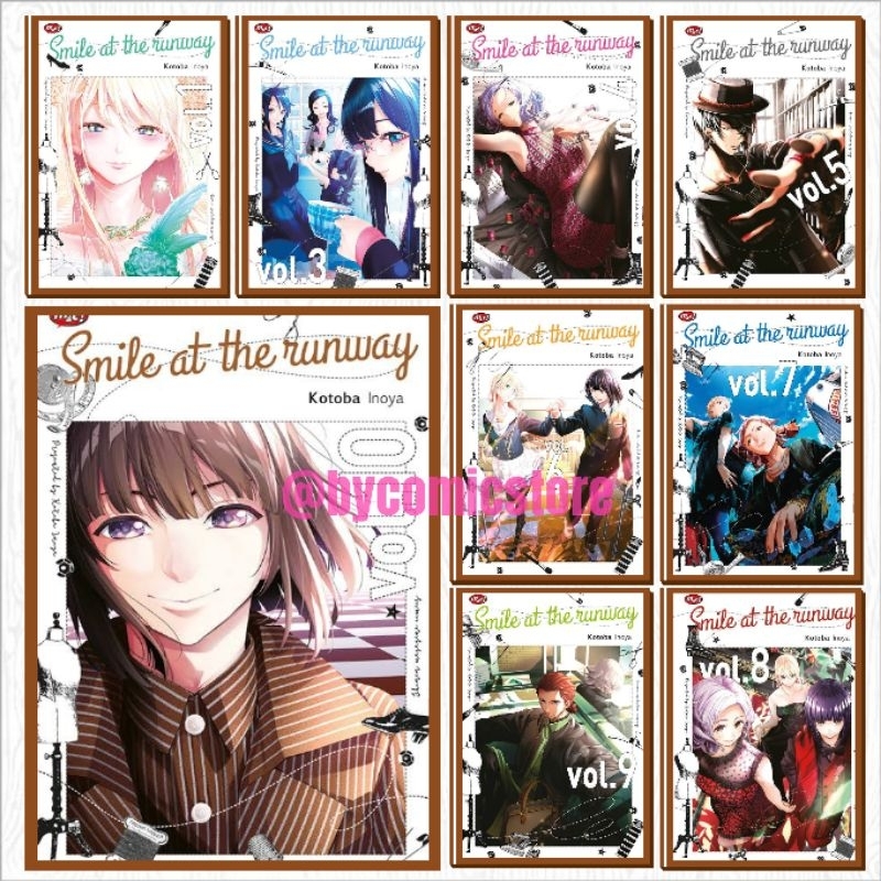Komik Smile At The Runway 1/2/3/4/5/6/7/8 - Kotoba Inoya