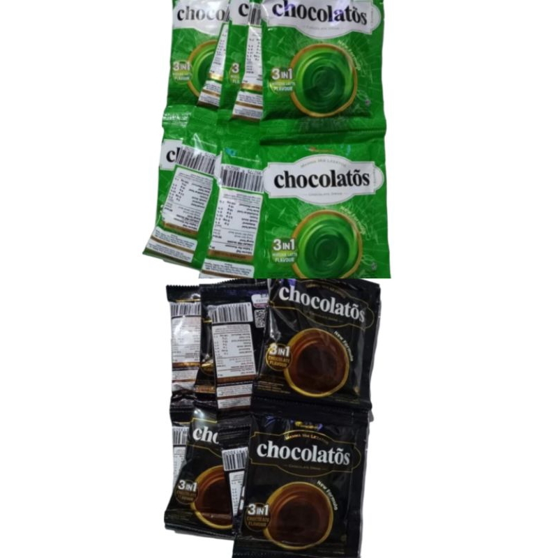 

Chocolatos 3in11renceng 10 sachet @27g