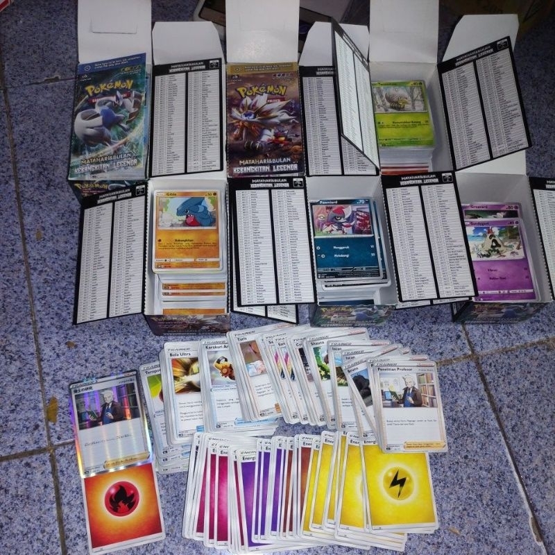 17-05-2024 [BANYAK YANG BARU DI ETALASE 1 LAGI] Bulk Pokemon TCG Ecer satuan (bisa pilih) Official p