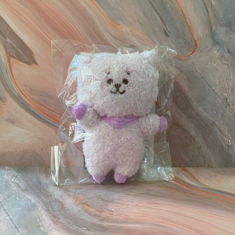 BT21 RJ purple series Doll keyring plush mascot official