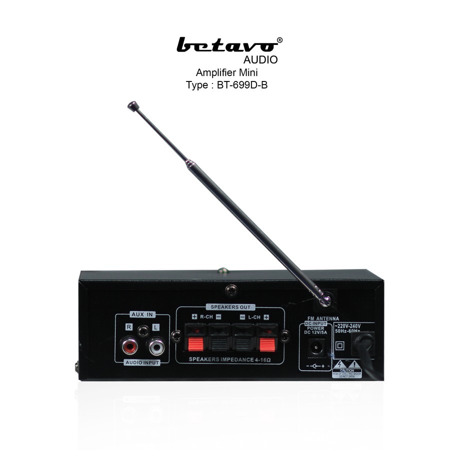 BREWOG BETAVO INDONESIA Mini Amplifier  BT-699-D-B