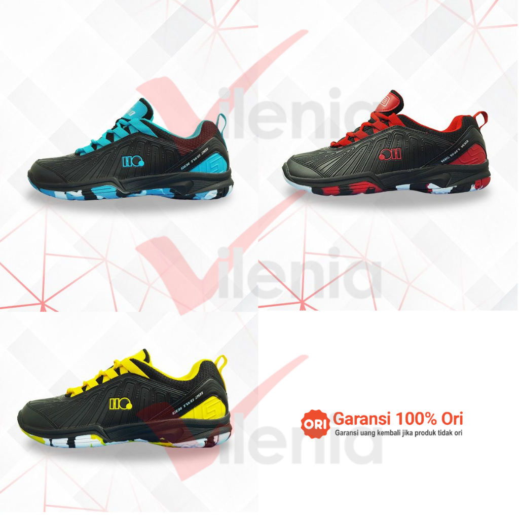 Sepatu Badminton Hi Qua G Two G2 Gen Two GTwo Shadow Hiqua
