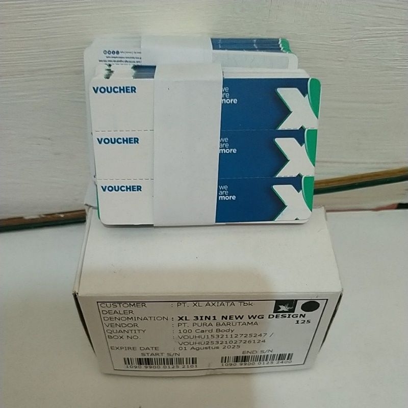 VOUCHER XL INJECT - KOSONGAN