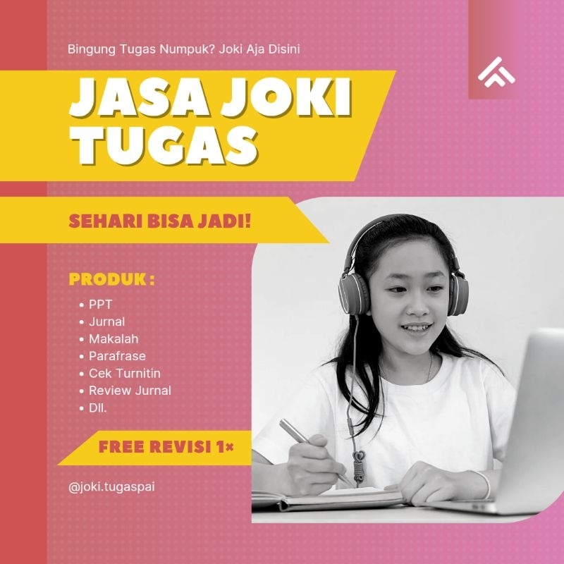 

Pembuatan Tugas, Jurnal, Makalah, dll
