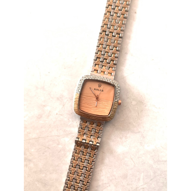 COD✅ Jam Tangan Emas Import Rantai Wanita GOLD elegan