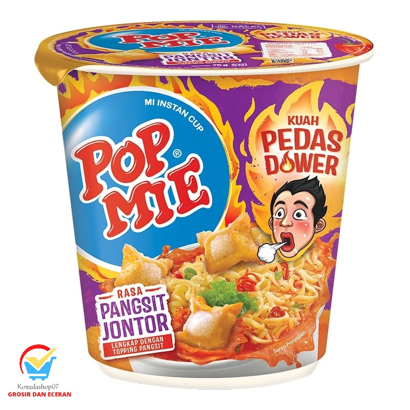 

POP MIE MIE INSTAN DOWER KUAH RASA PANGSIT JONTOR 75
