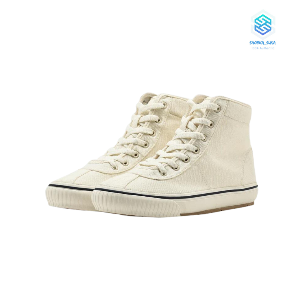 Sepatu Pria BRODO - Vello Hi Natural White Original