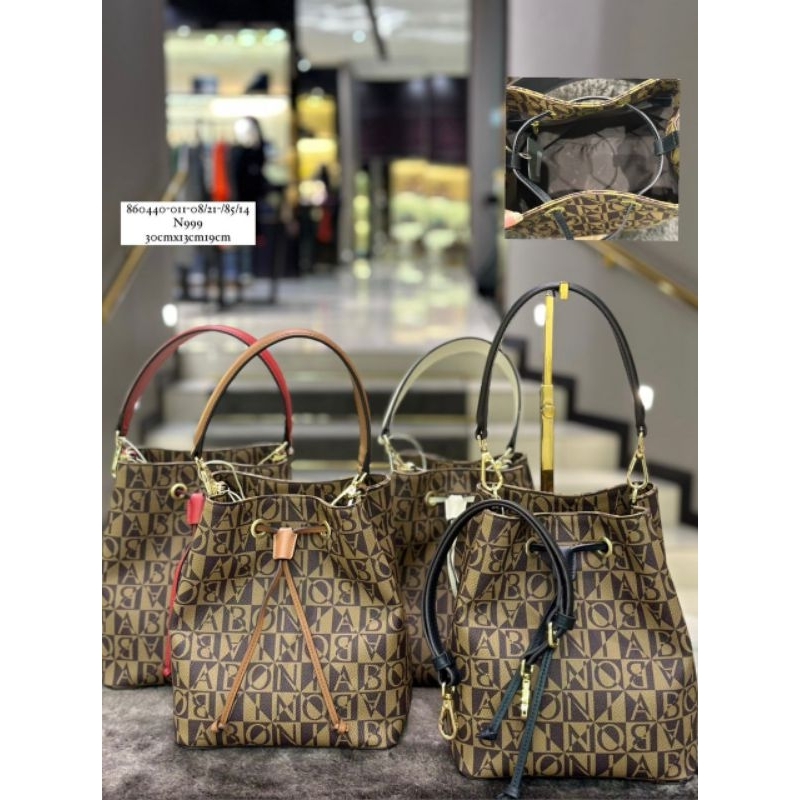 Bonia Original Serut Neo monogram 2 tali