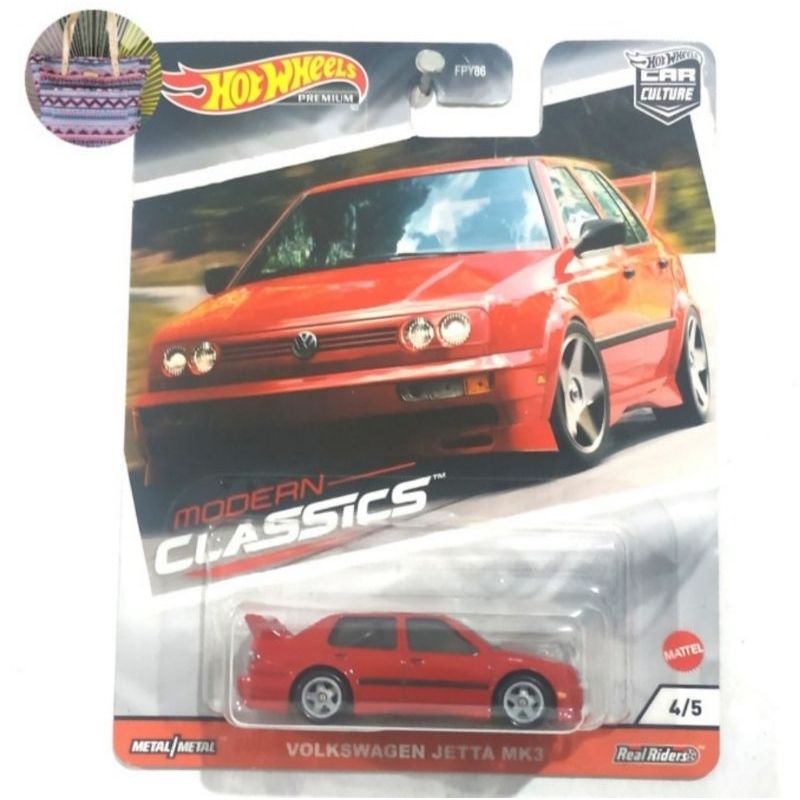 Hot Wheels Volkswagen Jetta MK3 Premium Red Merah