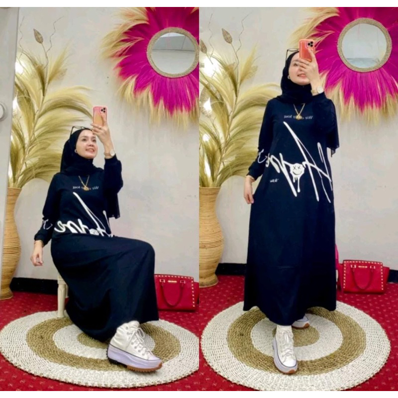 Jumbo Gamis Kaos Bianca Combat 20s Ld 120