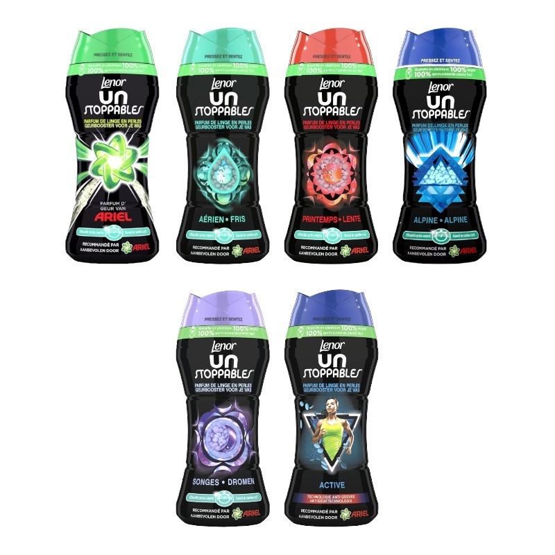 Lenor Unstoppables Booster Sent In Wash Pewangi/Pelembut pakaian bentuk butiran pearl laundry import