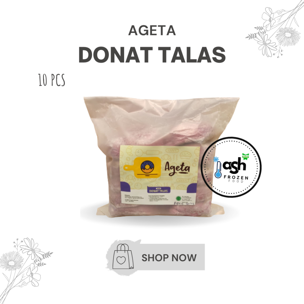 

AGETA DONAT TALAS ISI 10 PCS