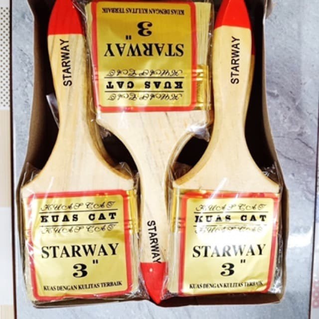 

Kuas 3 inch Starway Kuas Starway 3" Kuas 3" Starway
