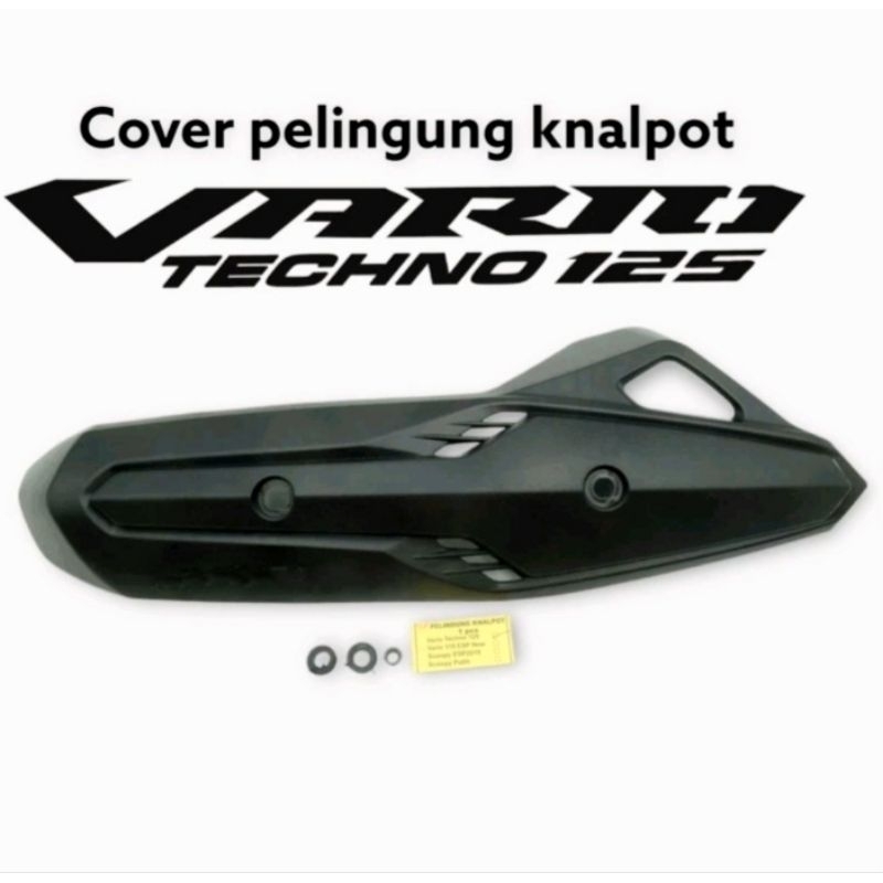 Cover Knalpot Vario Techno 125 Tutup Knalpot Vario Techno 125 Pnp