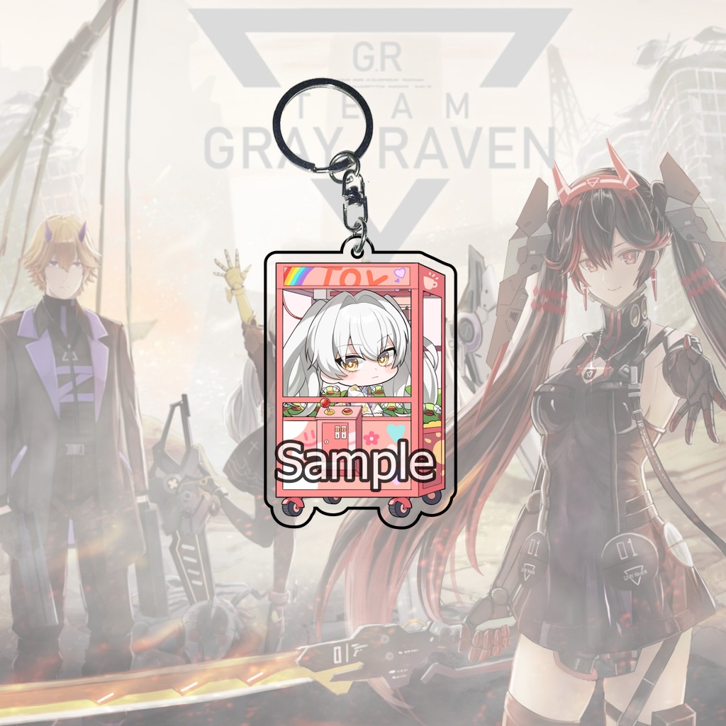 Gantungan Kunci Punishing Gray Raven Batch 1 - Key Chain - Strap hp - Pinch strap - Gantungan Hp - Souvenir - Ganci Anime - Game - Keychain