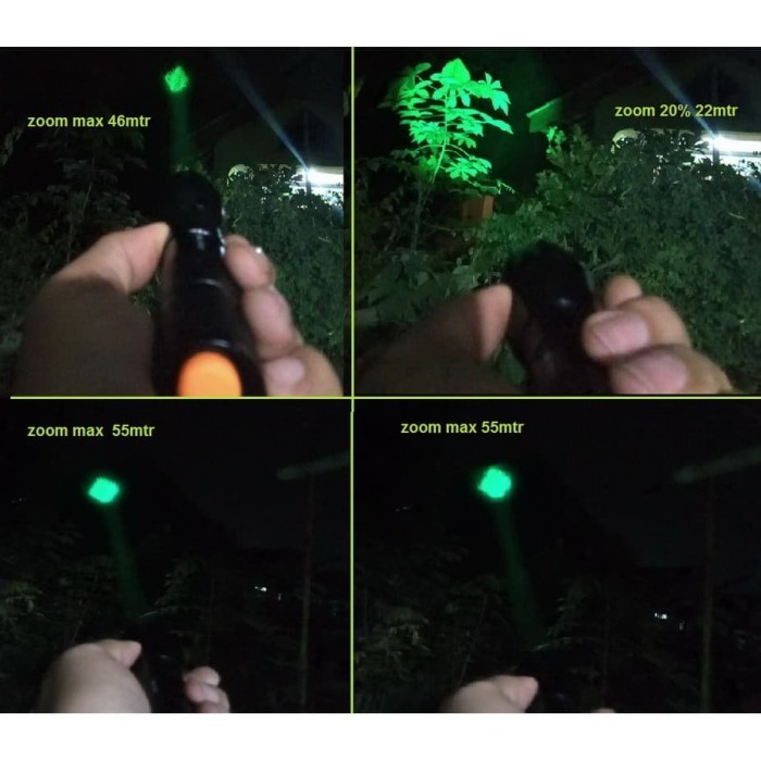 Senter blor-Senter Berburu-Senter Hijau-Senter hunting cahaya Hijau