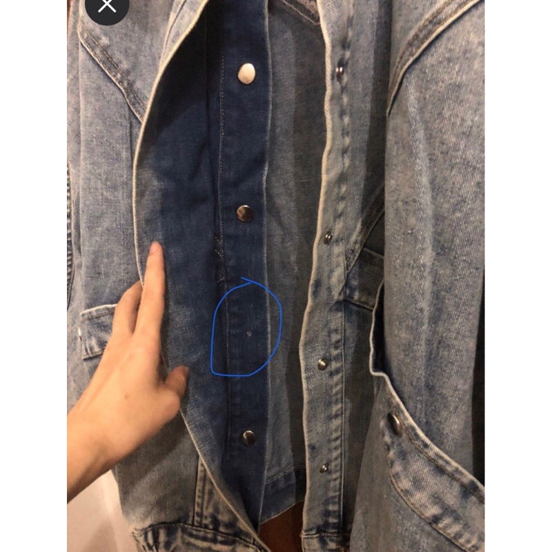 Preloved Xander acid jacket