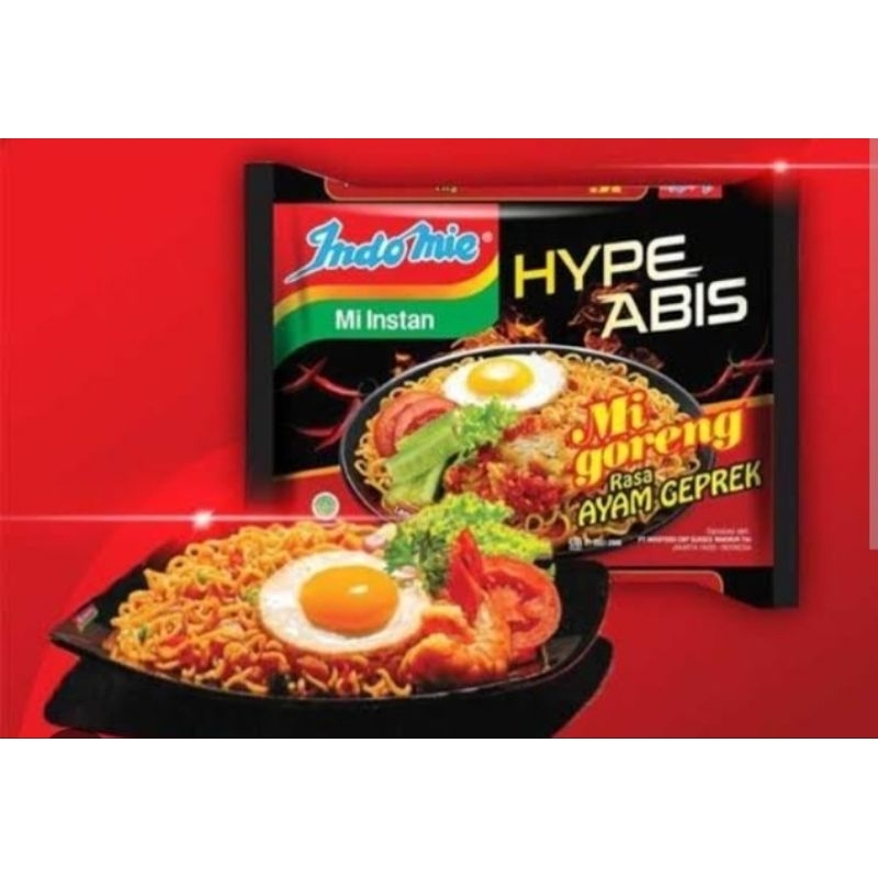 

indomie ayam geprek