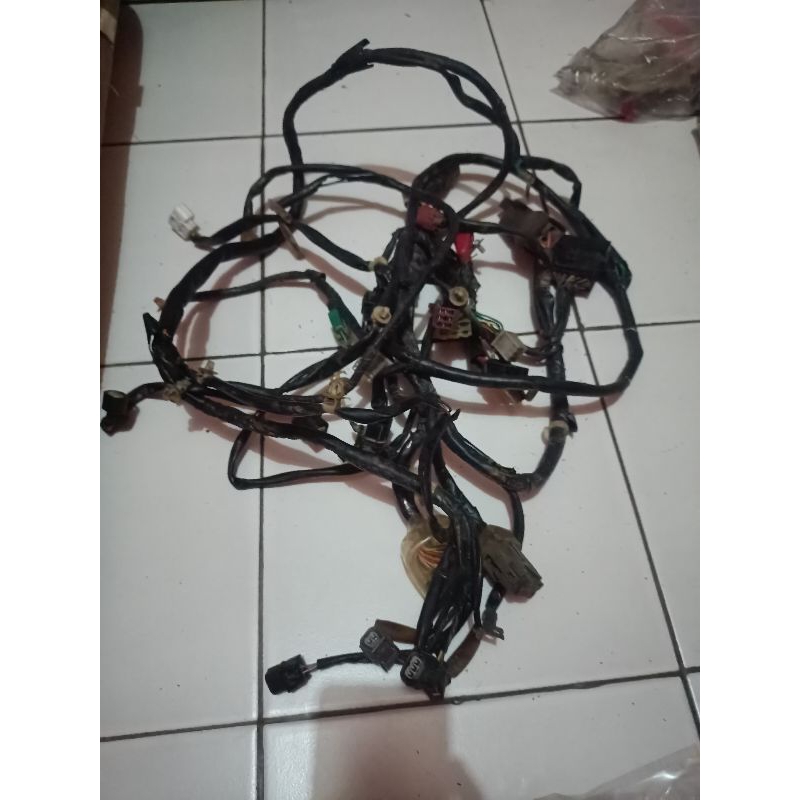 Kabel body Full set Wire Harness Honda Vario 125 fi esp Old yg masih lampu bohlam original