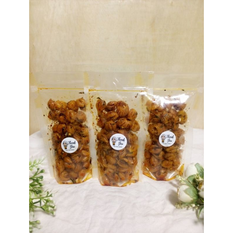 

Seblak macaroni kerang ,pedas daun jeruk