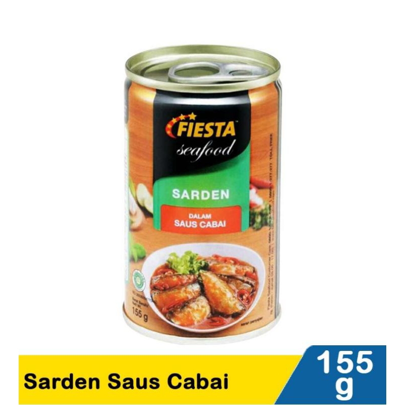 

Fiesta Sarden Saus Cabai 155 g