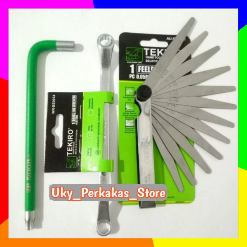 kunci stel klep tekiro 3 pcs, kunci stelan klep tekiro 3 pcs, Fuller tekiro