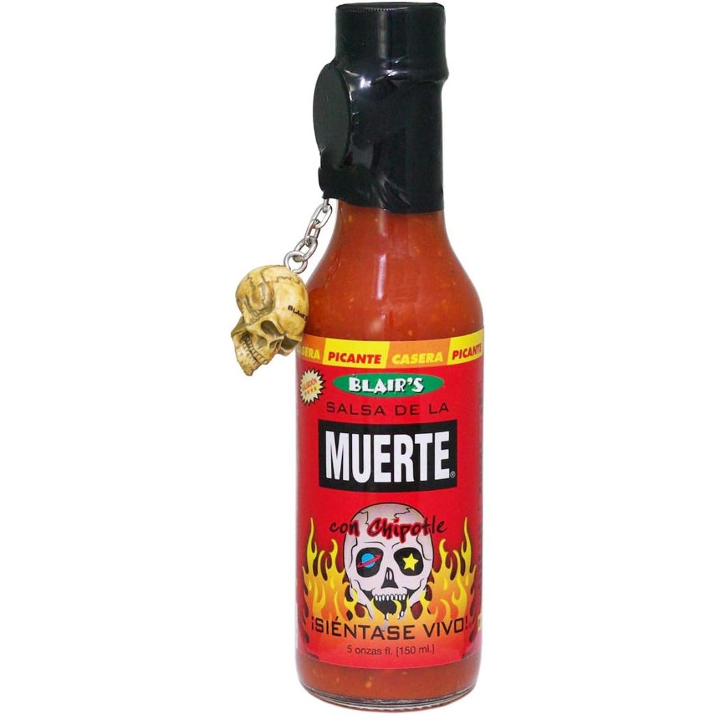 

Blair's Death Sauce Salsa De La Muerte with Chipotle Sientase Vivo! Sambal Pedas Blair USA