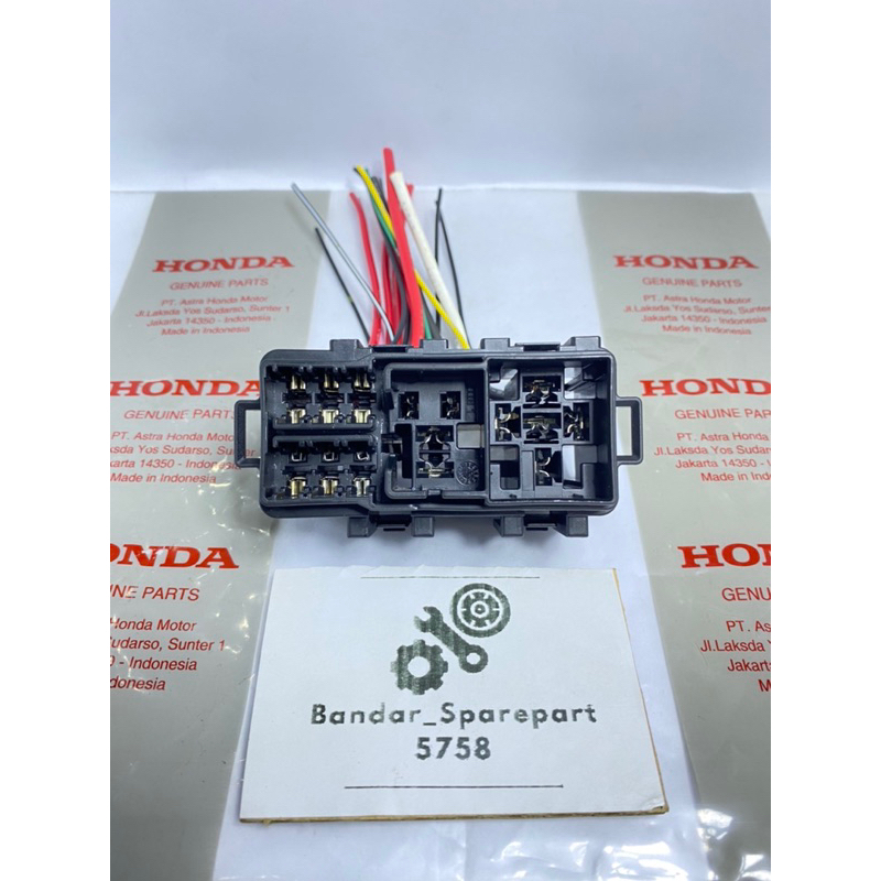 Box Sekring Relay Com Power Switch Honda FI New Vario 125 150 Led K60 K59