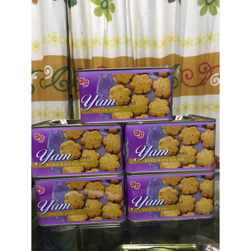 Biskuit Keladi _ biskuit yam cookies _ roti kladi