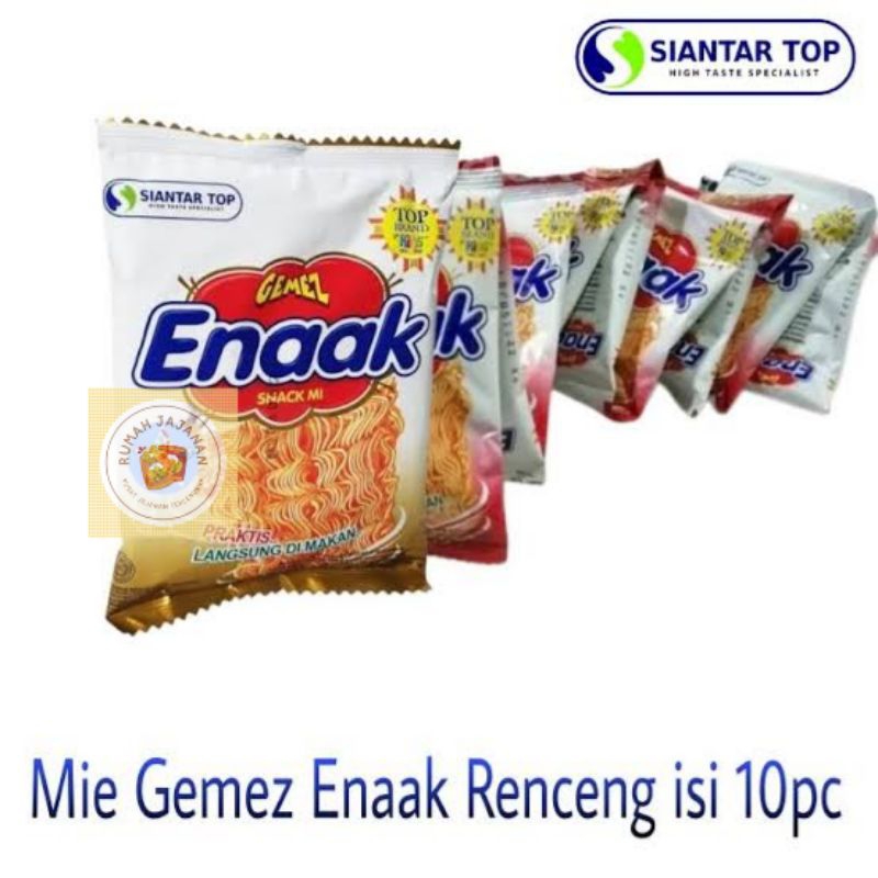 

Mie Gemez Enak 1 Renceng Isi 10 x 18gr