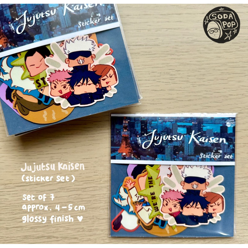 

Jujutsu Kaisen (Sticker Set)