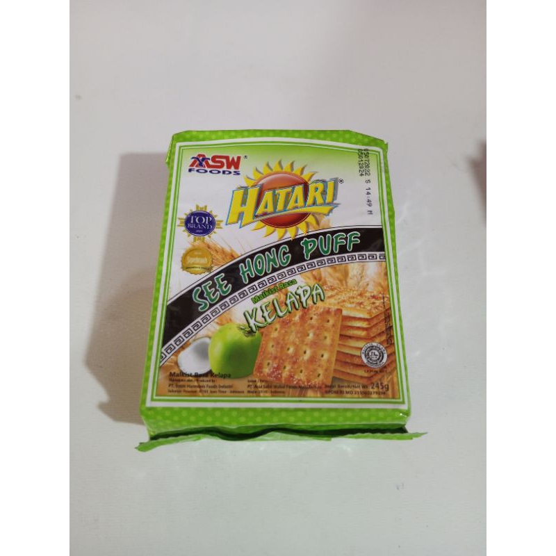 

Biskuit Hatari Kelapa 245 Gr