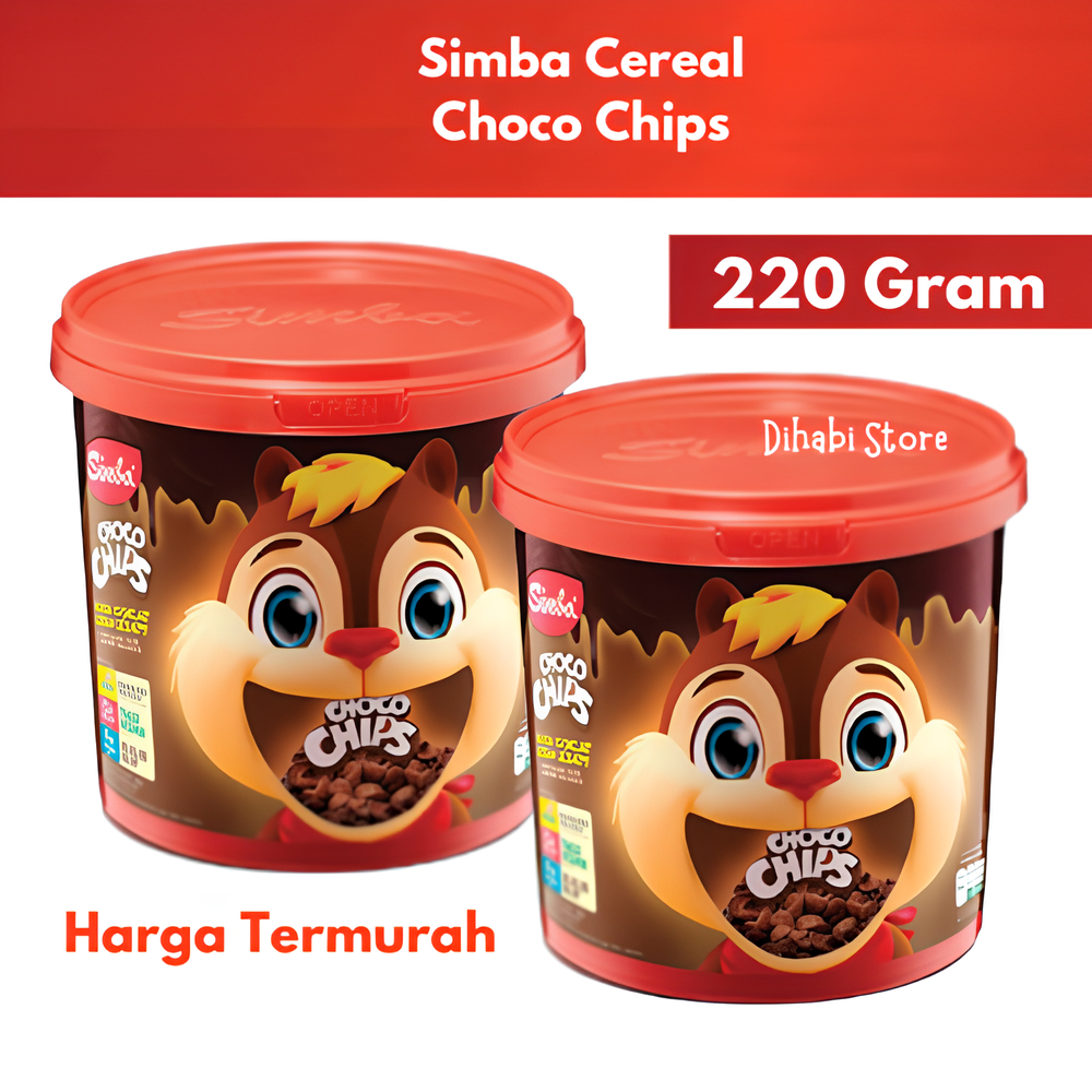 

Simba Cereal Choco Chips 220 Gram Choco Crunch Jar Expired Januari 2025