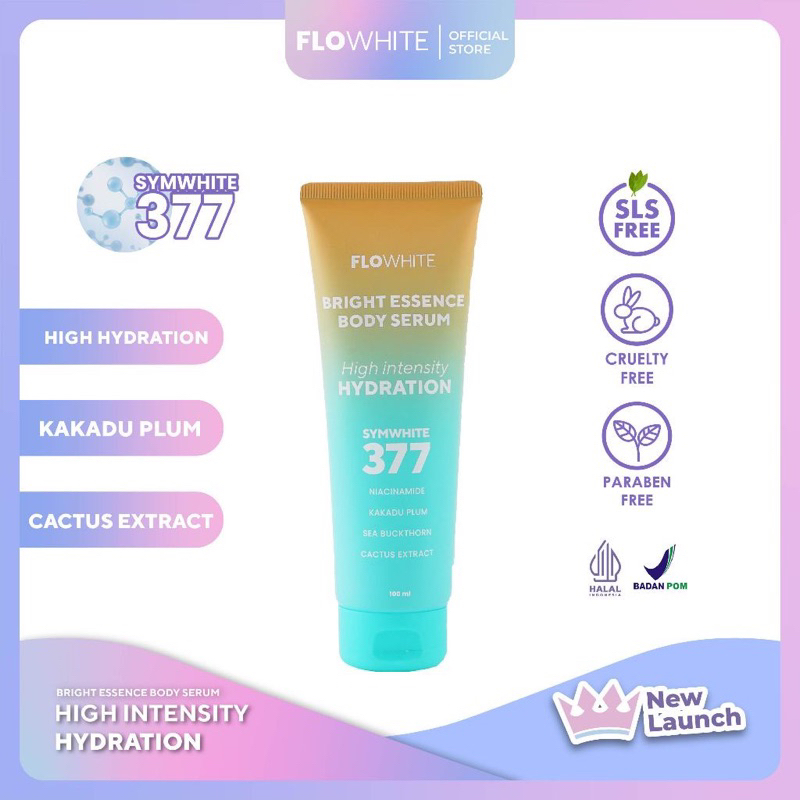 Flowhite (Tasya Farasya approved) High Intensitty Hydration symwhite 377 body serum 100ml