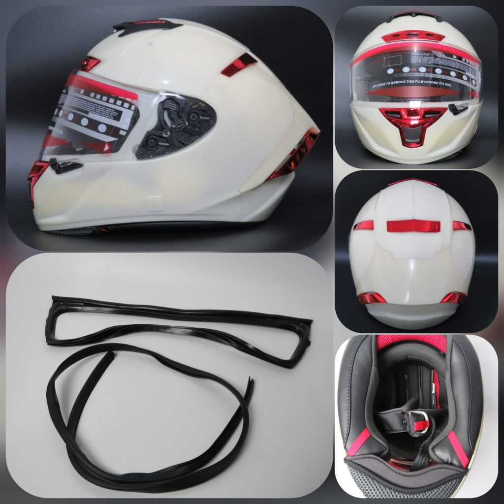 SHELL / BATOK / INNERS / EPS / AKSESORIS SCOTT RX 7 / HELM FULL FACE / X14 FULL FACE BATOK CUSTOME